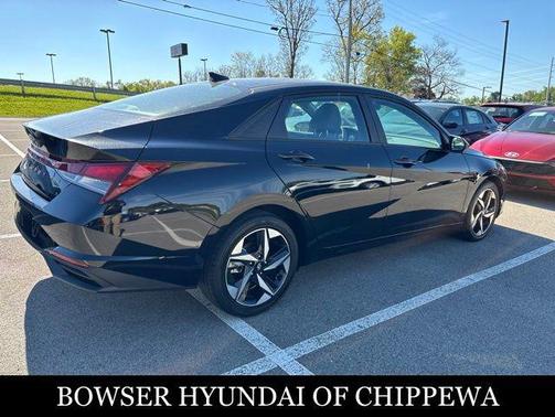 Onyx Black 2023 Hyundai ELANTRA SEL