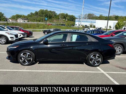 Onyx Black 2023 Hyundai ELANTRA SEL