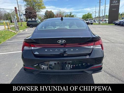 Onyx Black 2023 Hyundai ELANTRA SEL