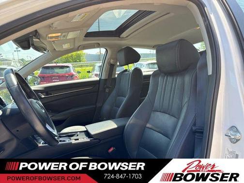 Platinum White 2021 Honda Accord EX-L 1.5T