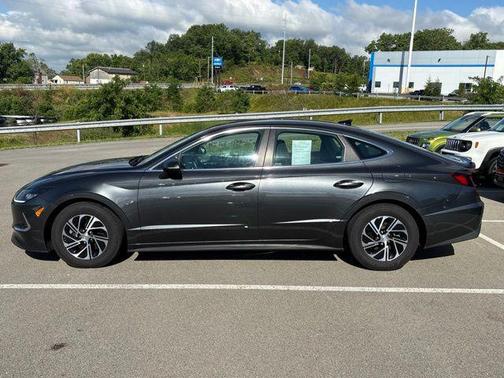 Portofino Gray 2022 Hyundai SONATA Hybrid Base