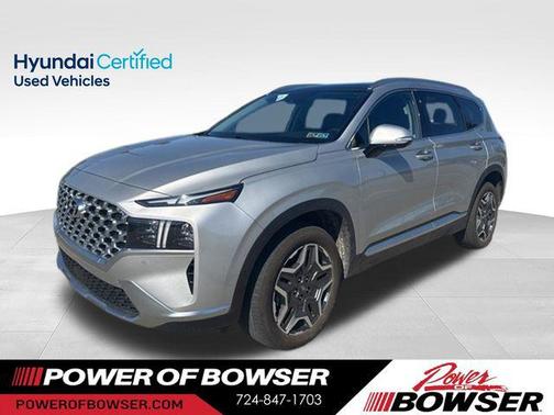 Shimmering Silver 2023 Hyundai Santa Fe Plug-In Hybrid Limited
