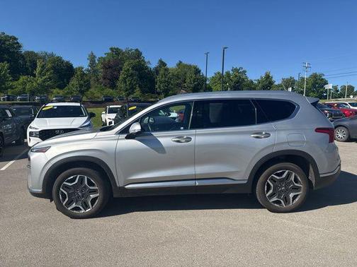 Shimmering Silver 2023 Hyundai Santa Fe Plug-In Hybrid Limited