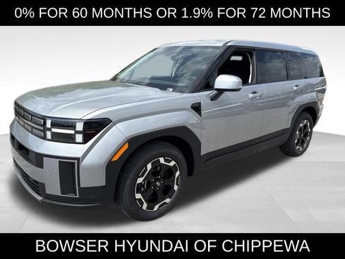 Shimmering Silver 2026 Hyundai SANTA FE SE