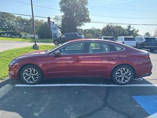 Ultimate Red 2023 Hyundai SONATA SEL