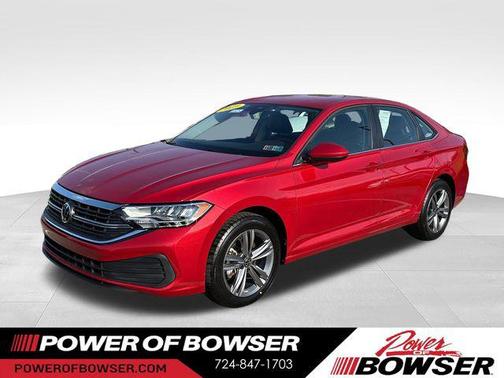 Kings Red Metallic 2023 Volkswagen Jetta 1.5T SE