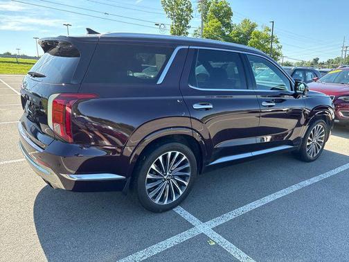 Sierra Burgundy 2025 Hyundai PALISADE Calligraphy