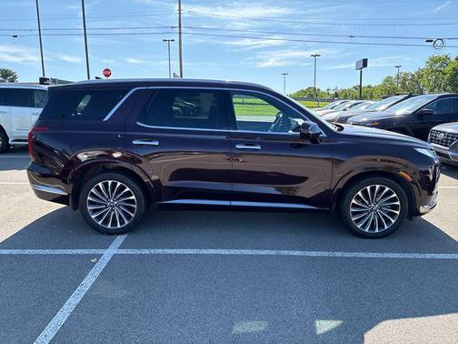 Sierra Burgundy 2025 Hyundai PALISADE Calligraphy