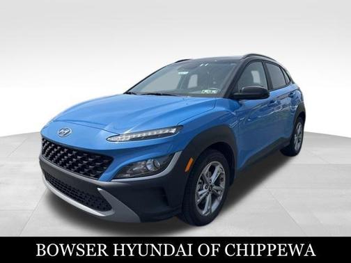 Blue Wave w/Black Rook 2022 Hyundai KONA SEL