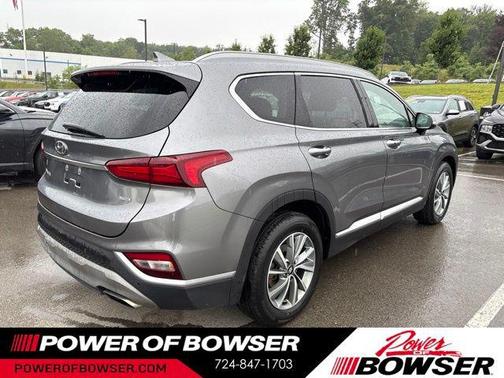 Machine Gray 2019 Hyundai SANTA FE Ultimate 2.4