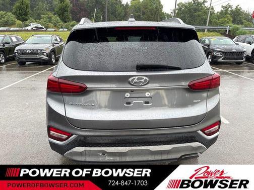 Machine Gray 2019 Hyundai SANTA FE Ultimate 2.4