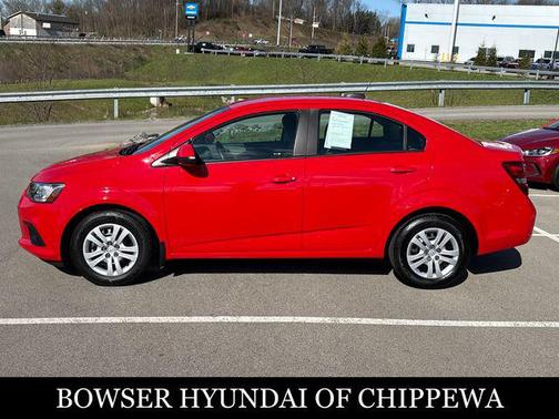 Red Hot 2020 Chevrolet Sonic FWD Sedan LS