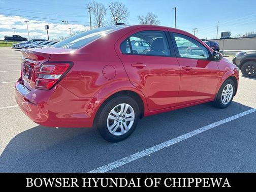 Red Hot 2020 Chevrolet Sonic FWD Sedan LS