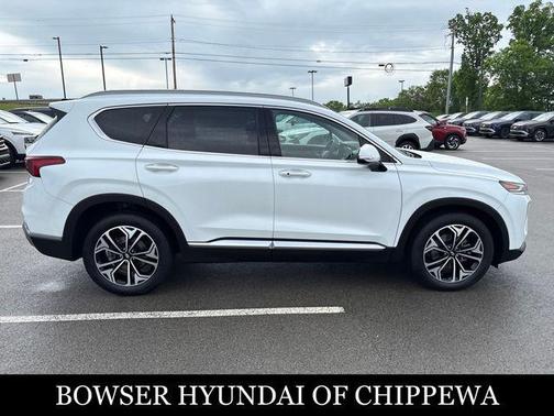Quartz White 2019 Hyundai SANTA FE Limited 2.0T