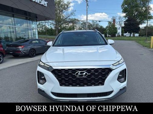 Quartz White 2019 Hyundai SANTA FE Limited 2.0T