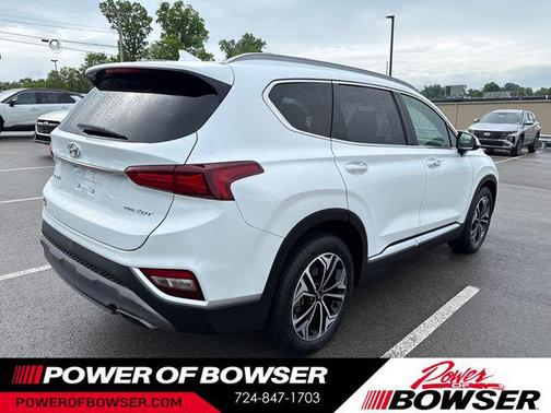 Quartz White 2019 Hyundai SANTA FE Limited 2.0T