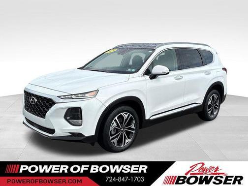 Quartz White 2019 Hyundai SANTA FE Limited 2.0T