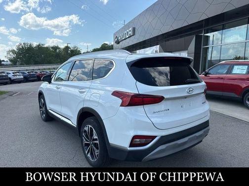 Quartz White 2019 Hyundai SANTA FE Limited 2.0T