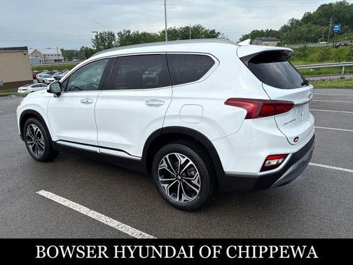 Quartz White 2019 Hyundai SANTA FE Limited 2.0T
