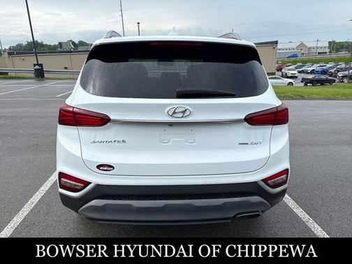 Quartz White 2019 Hyundai SANTA FE Limited 2.0T