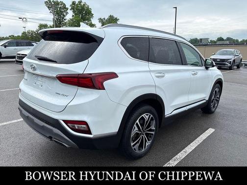 Quartz White 2019 Hyundai SANTA FE Limited 2.0T