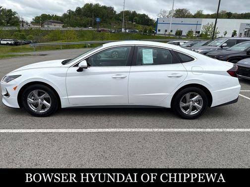 Serenity White 2023 Hyundai SONATA SE