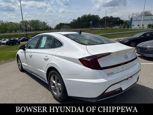 Serenity White 2023 Hyundai SONATA SE