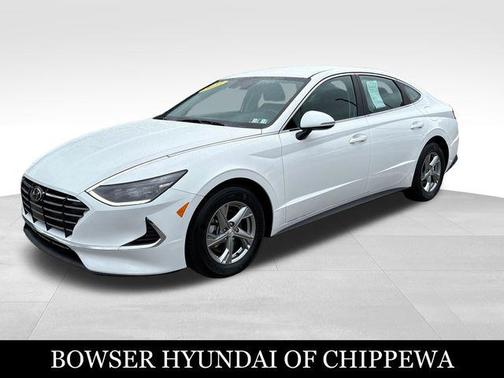 Serenity White 2023 Hyundai SONATA SE