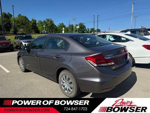 Urban Titanium Metallic 2014 Honda Civic LX