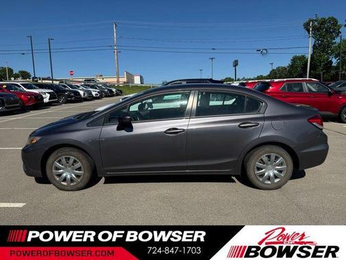 Urban Titanium Metallic 2014 Honda Civic LX