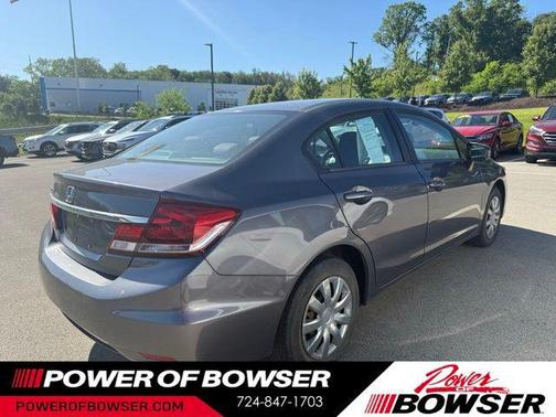 Urban Titanium Metallic 2014 Honda Civic LX