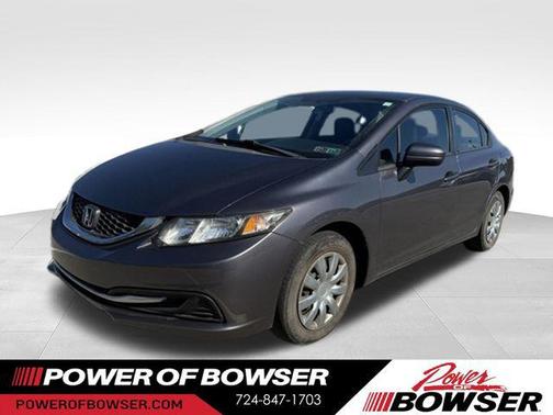 Urban Titanium Metallic 2014 Honda Civic LX