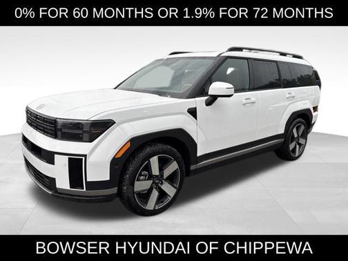 Serenity White 2027 Hyundai SANTA FE Limited