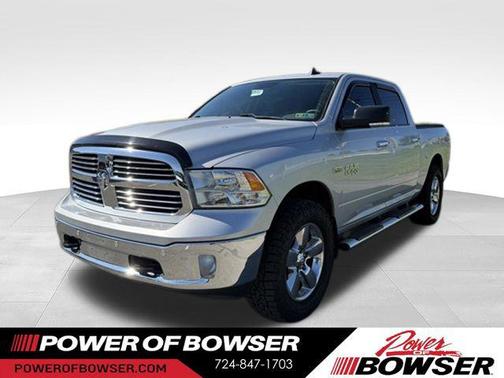 Bright Silver Metallic Clearcoat 2018 RAM 1500 Big Horn