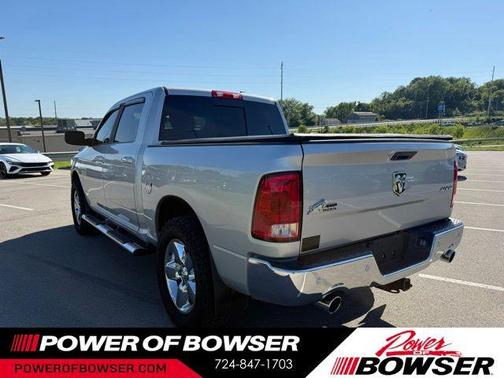 Bright Silver Metallic Clearcoat 2018 RAM 1500 Big Horn
