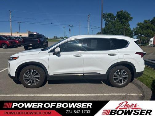 Quartz White 2020 Hyundai SANTA FE Limited 2.4