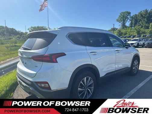 Quartz White 2020 Hyundai SANTA FE Limited 2.4