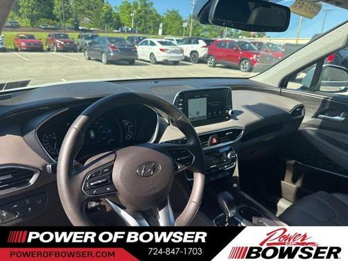 Quartz White 2020 Hyundai SANTA FE Limited 2.4