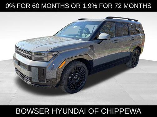 Hampton Gray 2026 Hyundai SANTA FE HEV Calligraphy