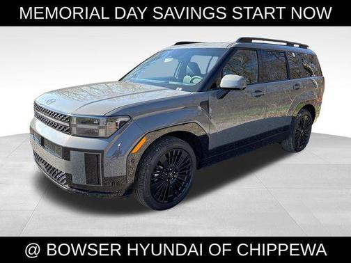 Hampton Gray 2026 Hyundai SANTA FE HEV Calligraphy