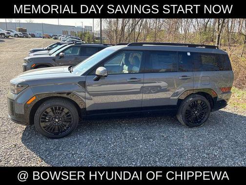 Hampton Gray 2026 Hyundai SANTA FE HEV Calligraphy