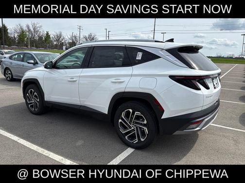 Creamy White Pearl 2026 Hyundai TUCSON Hybrid Limited