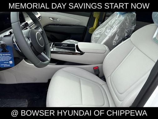 Creamy White Pearl 2026 Hyundai TUCSON Hybrid Limited