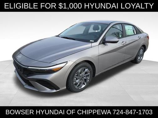 2025 Hyundai ELANTRA HEV Blue