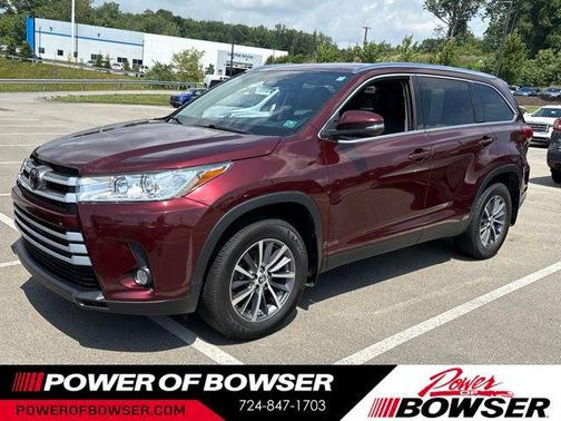 Ooh La La Rouge Mica 2019 Toyota Highlander XLE