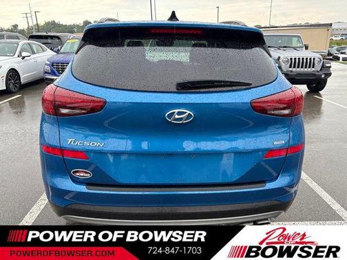 Aqua Blue 2019 Hyundai TUCSON Ultimate