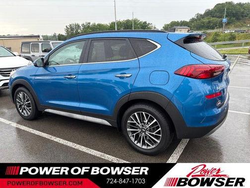 Aqua Blue 2019 Hyundai TUCSON Ultimate