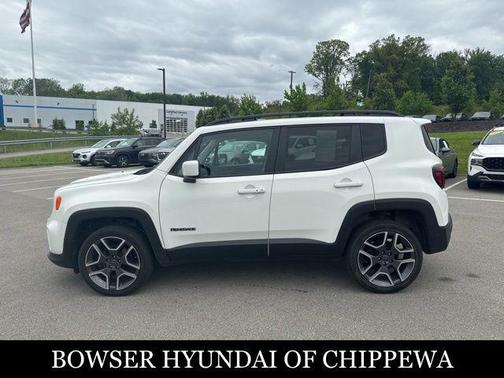 Alpine White Clearcoat 2020 Jeep Renegade Latitude