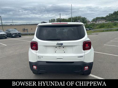 Alpine White Clearcoat 2020 Jeep Renegade Latitude