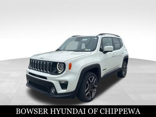 Alpine White Clearcoat 2020 Jeep Renegade Latitude